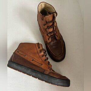 Polo Ralph Lauren Delmont Leather Boots Chukka 9.5D